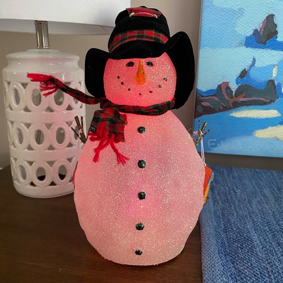 Avon The Gift Collection Chilly Willy Light Ip Snowman - Picture 1 of 8